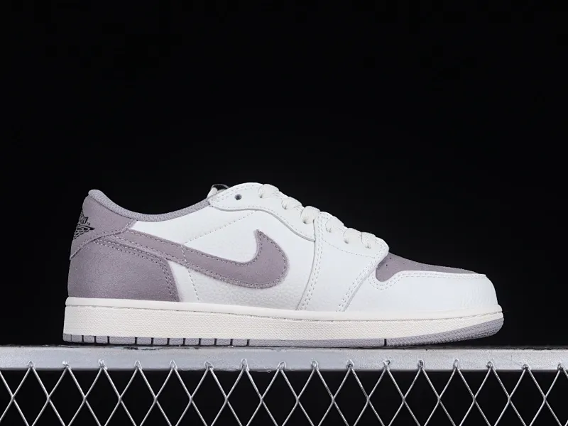 All categories Air Jordan Jordan series basketball shoes Air Jordan 1 Low Z version Air Jordan 1 Low OG "Atmosphere Grey" AJ1 Joe 1 white gray low-top cultural casual sneakers CZ0790-101